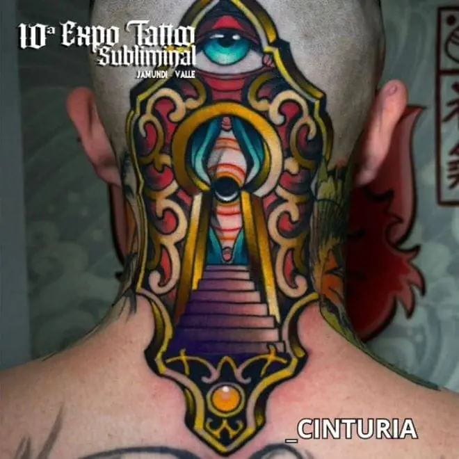 tattoo escaleras indues