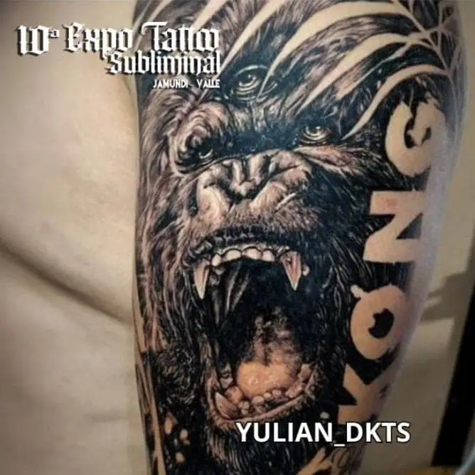 king kong tattoo