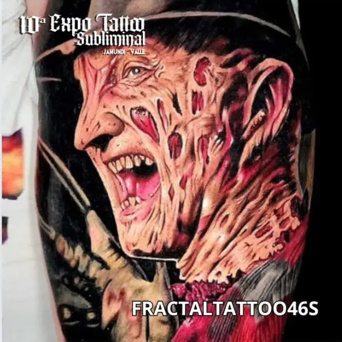 freddy terror tattoo